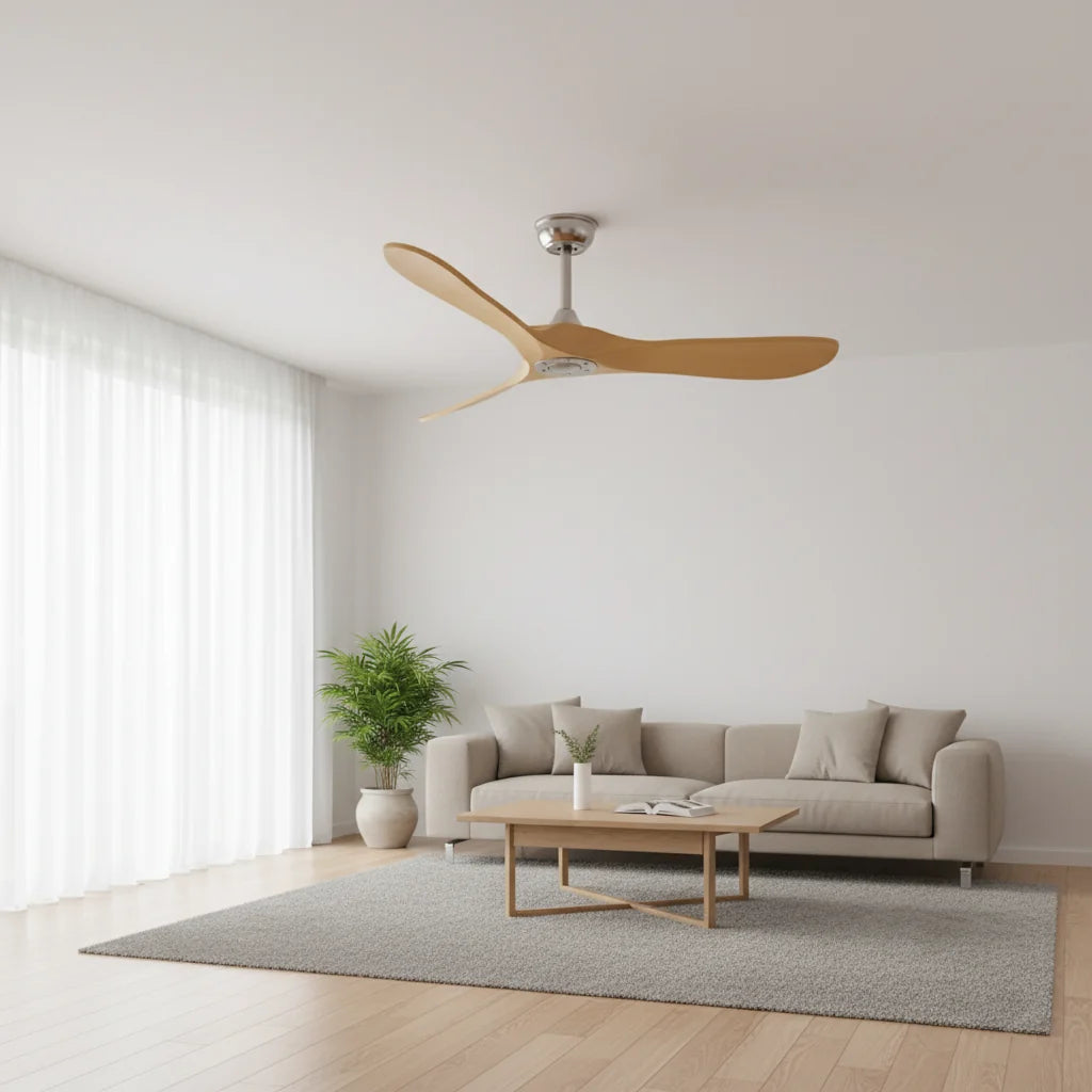 Savannah ceiling fan in a living room