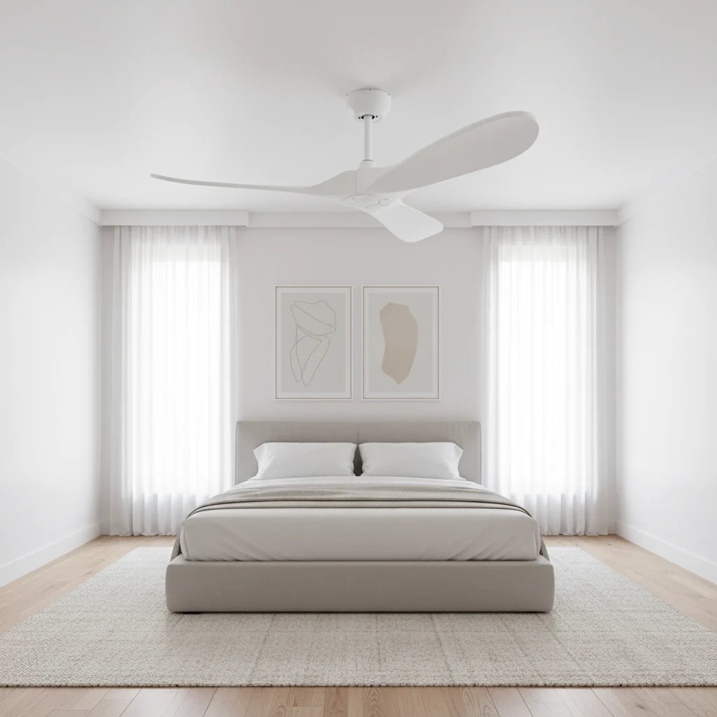 Savannah ceiling fan in a living room